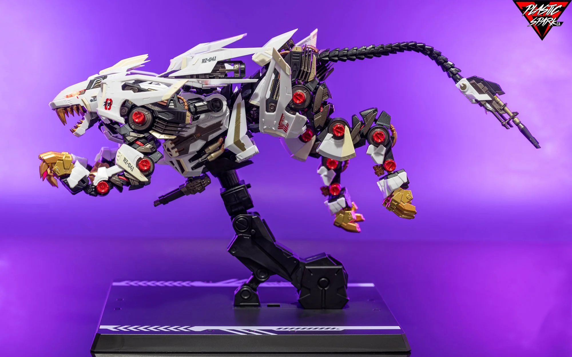 Gallery - Bandai Chogokin: ZOIDS RZ-041 Liger Zero — Plastic Spark ...