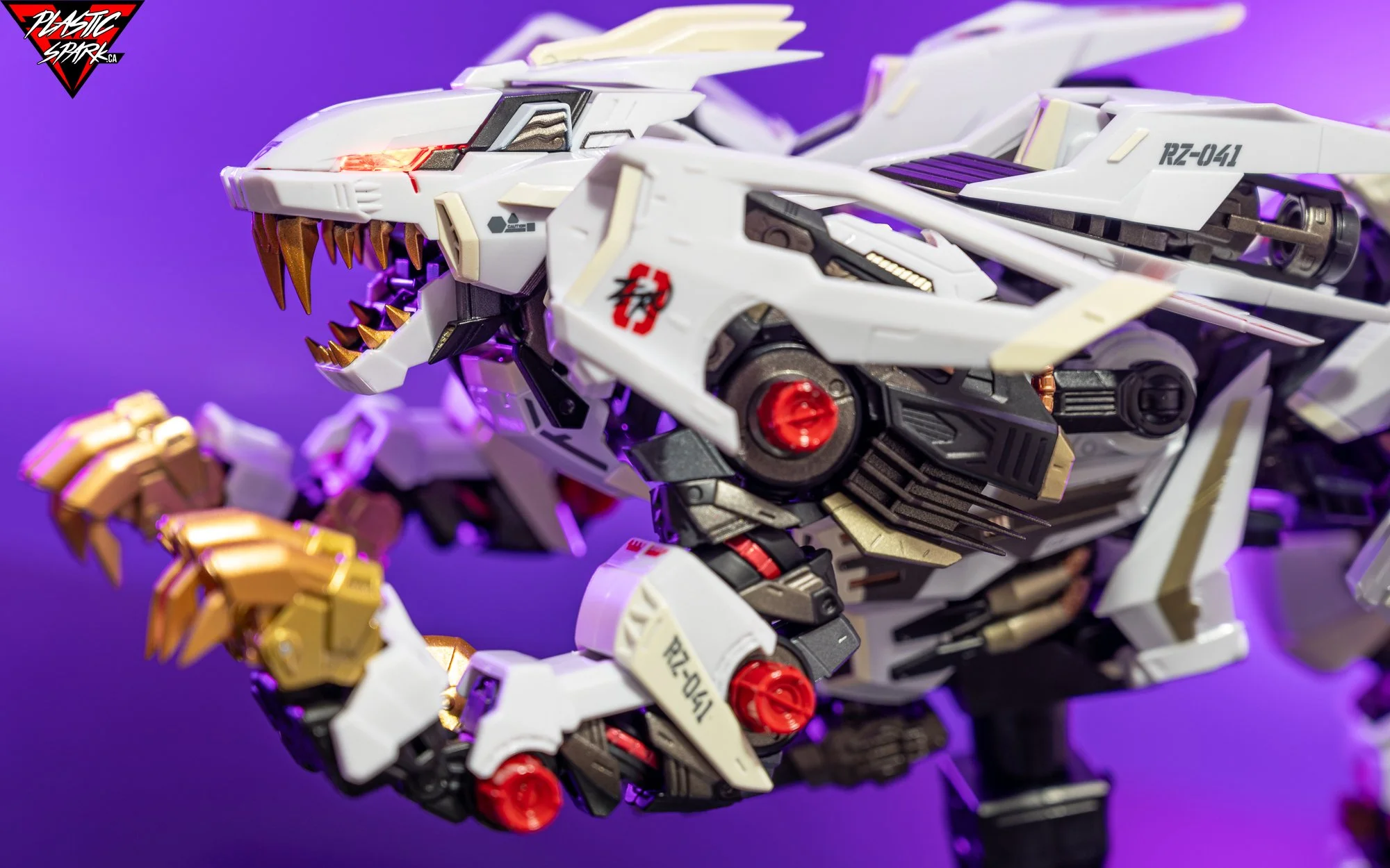 Gallery - Bandai Chogokin: ZOIDS RZ-041 Liger Zero — Plastic Spark ...