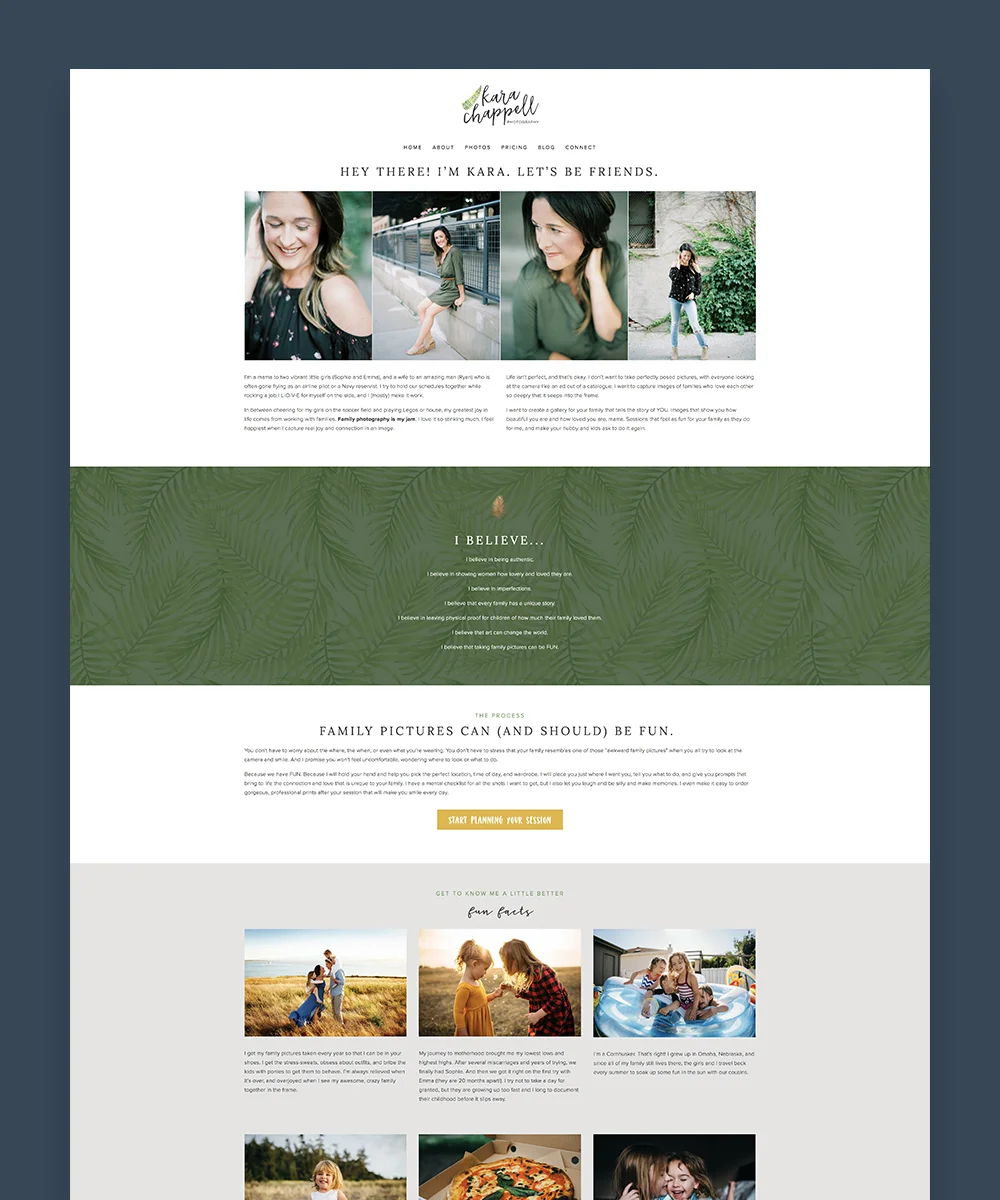 Kara Chappell Whidbey Island Photographer website design.jpg