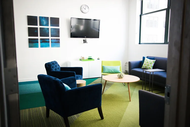 Conference Room with Soft Seating