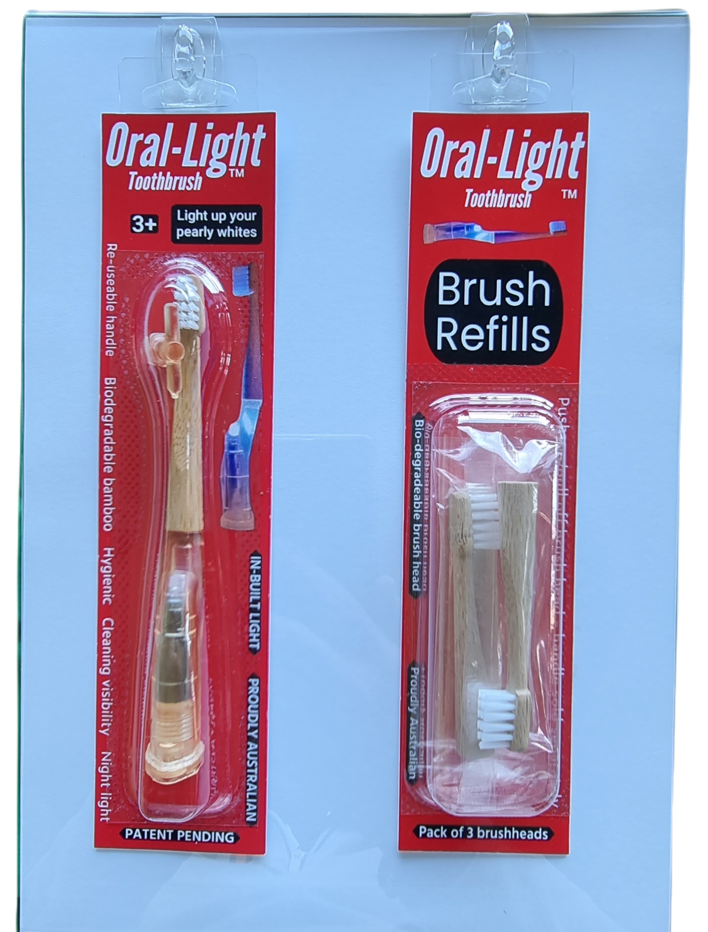 Combo Pack - Toothbrush and Refills