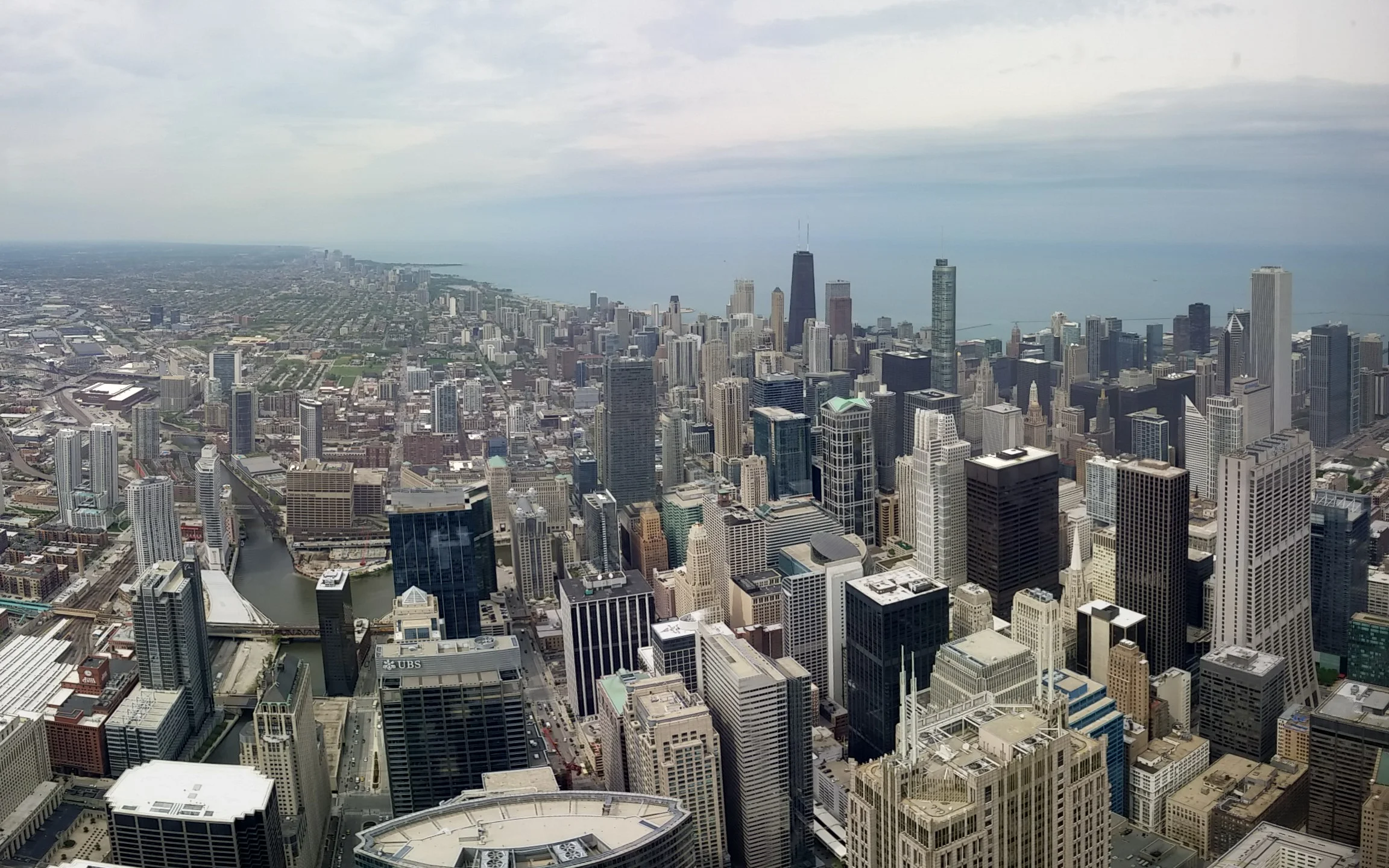 View from the Willis Tower Skydeck