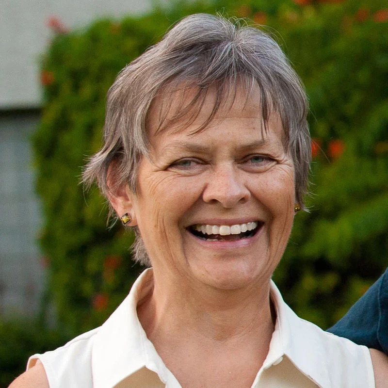 Memorial for Pat Griffith in Community Center (MPR)