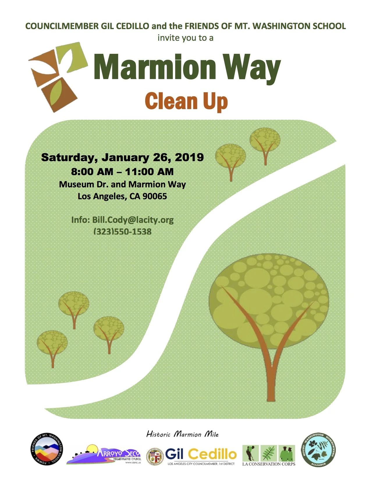 Marmion Way Clean Up - January 26, 2019