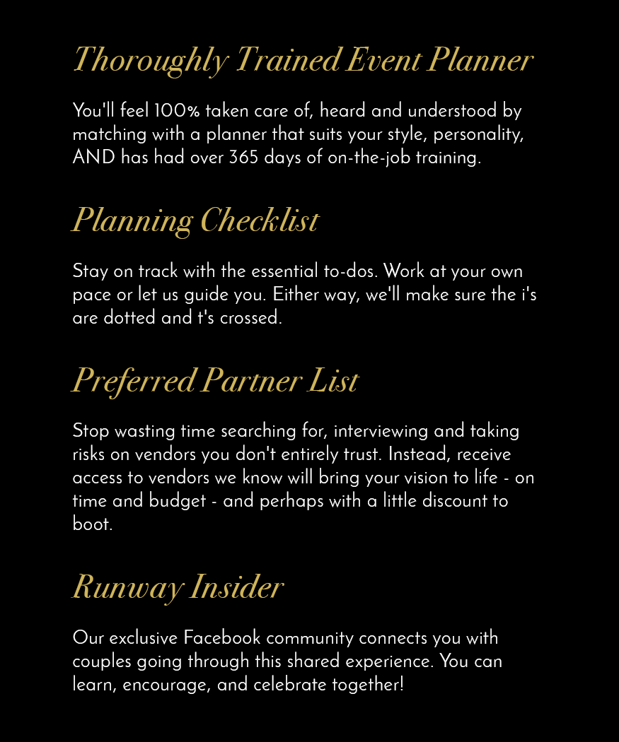 Wedding Planning Services | Orlando & New York Wedding Planner