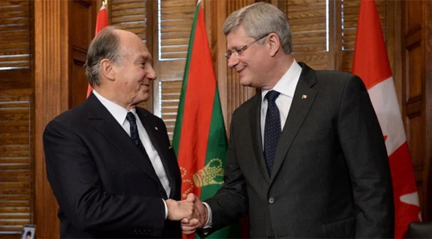 The Aga Khan Talks "Unity and Pluralism" in Canada