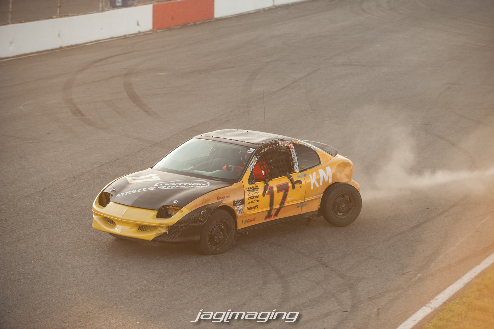 And even tho a lot of cars do start the race, not as many will finish. 
