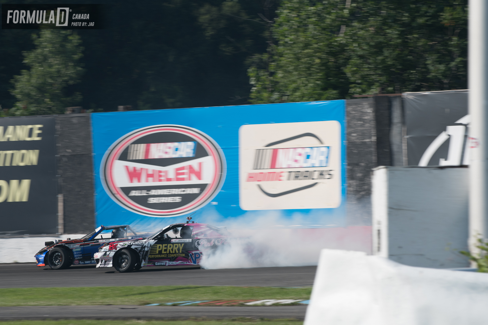 Marc was against Kyle Mohan in his 3 rotor MX5. Marc put down a good chase off the bat. 