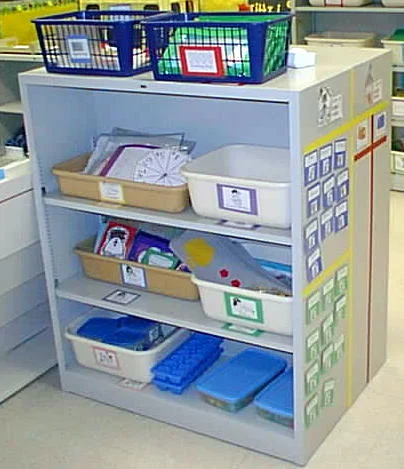 Math Tubs in a Classroom