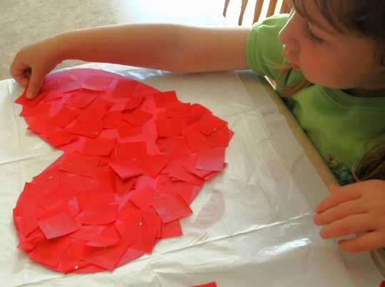 Tissue Paper Heart