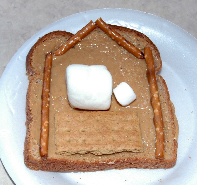 Edible Bread Nativity