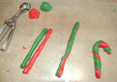 Candy Cane Cookies