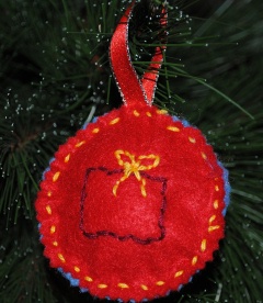Hand Sewn Felt Ornament