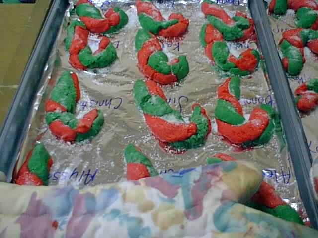 Candy Cane Cookies