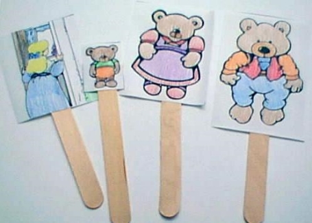 Goldilocks And The Three Bears Felt Story Printables And