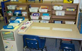 Writing Table & ABC Tubs