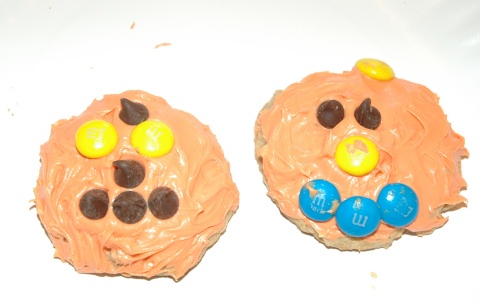 Cookie Pumpkin Faces