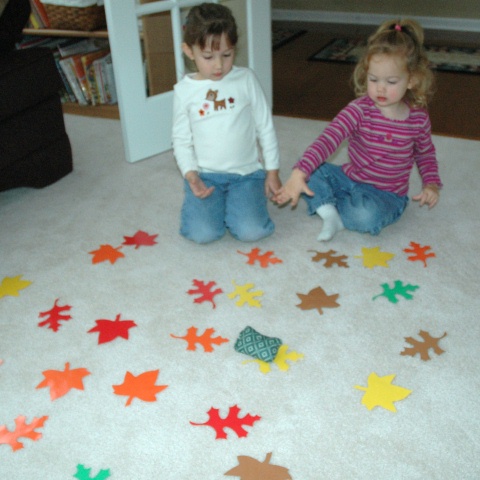 Leaf Colors Bean Bag Toss