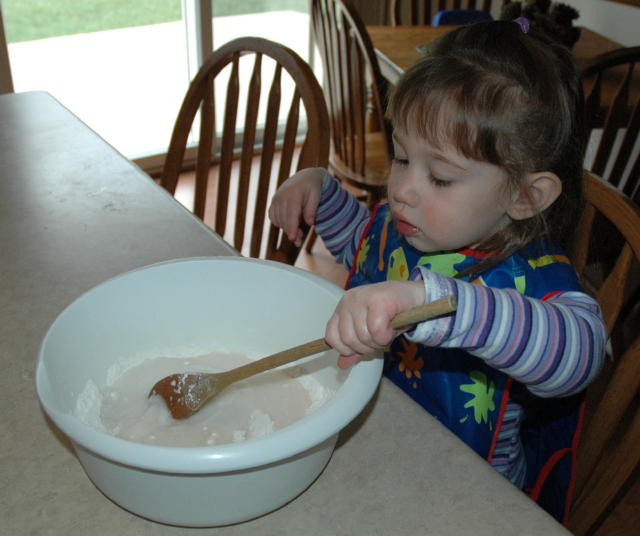 Snow Paint Mixing