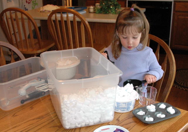 January Sensory Bin