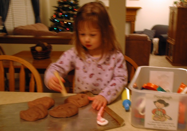 Gingerbread Playdough