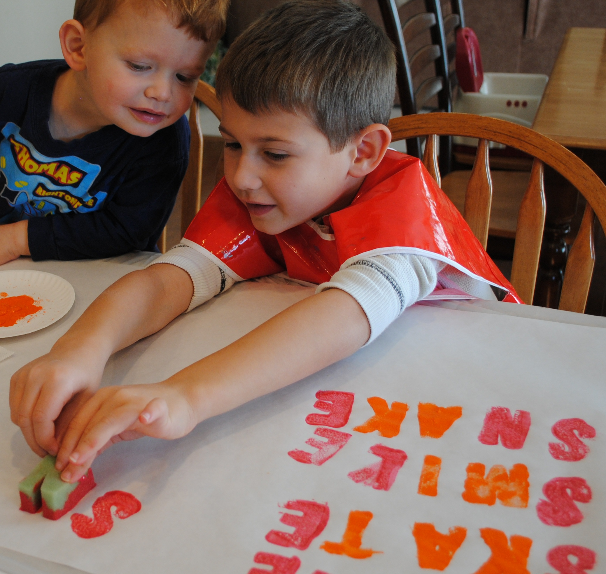 spelling with sponge paint.JPG