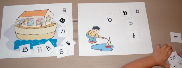 B or b Letter Sort