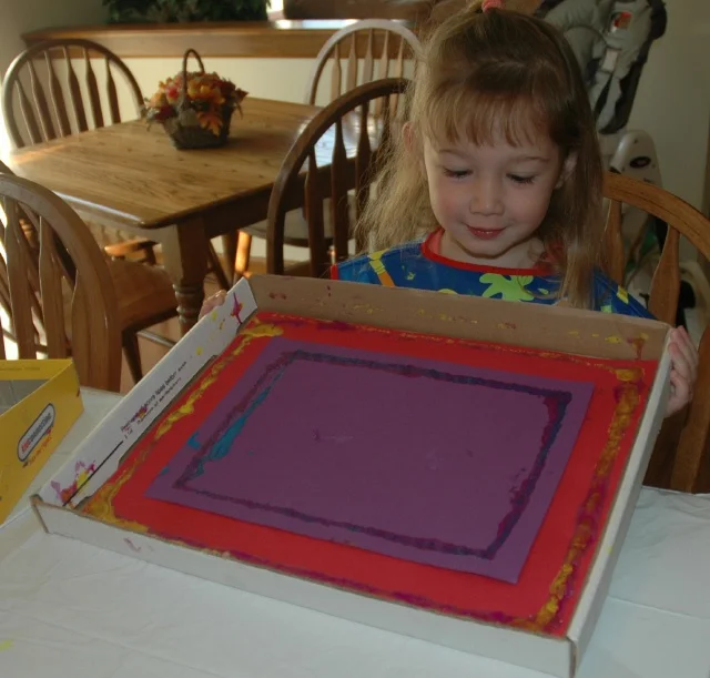 Rectangle Marble Art