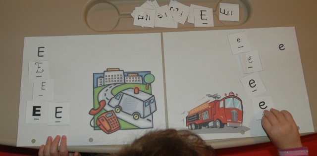 E or e Letter Sort