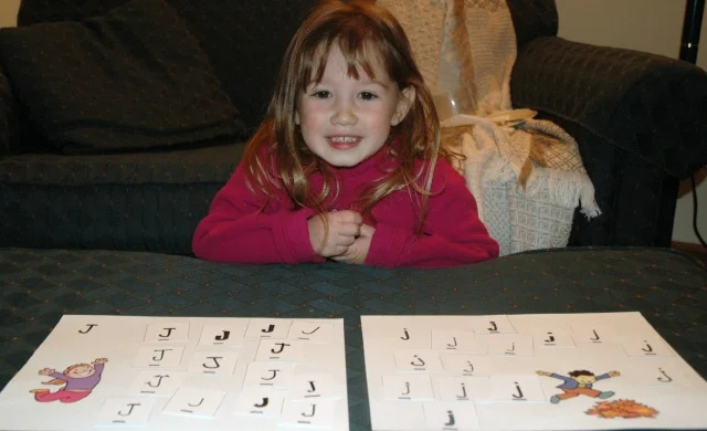 J or j Letter Sort