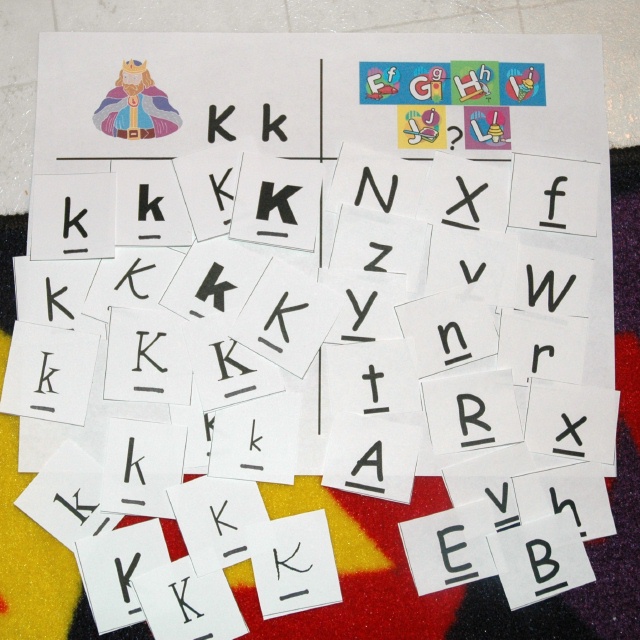 Kk Not Kk Letter Formation