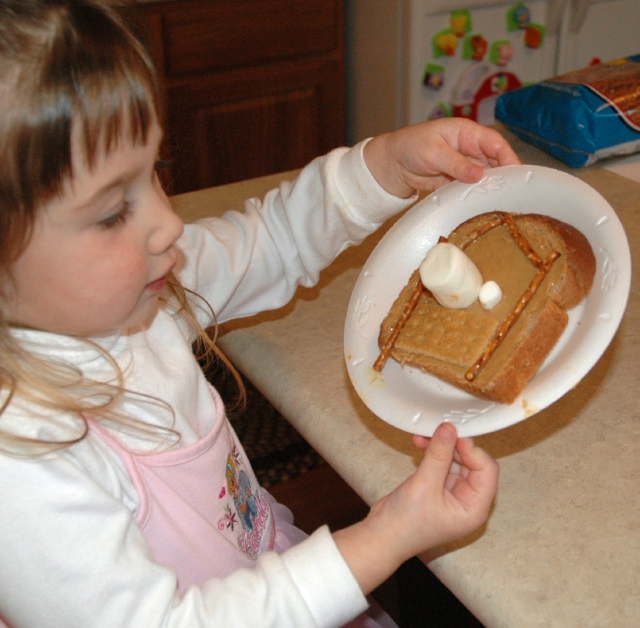 Edible Bread Nativity