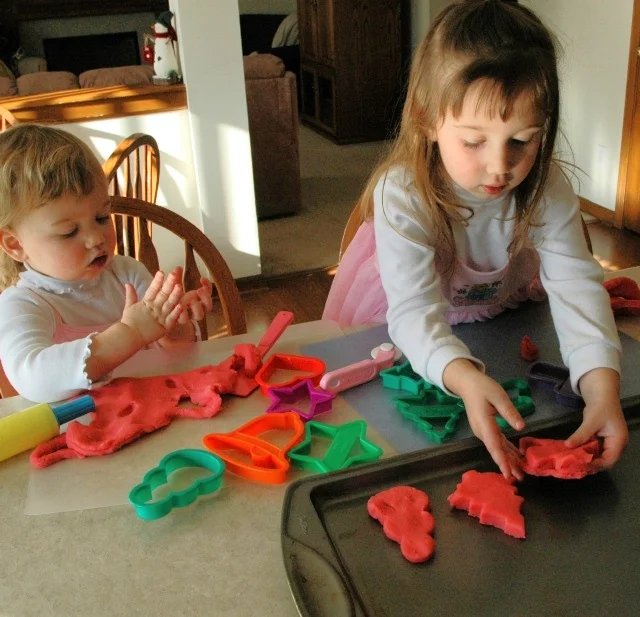 Peppermint Playdough
