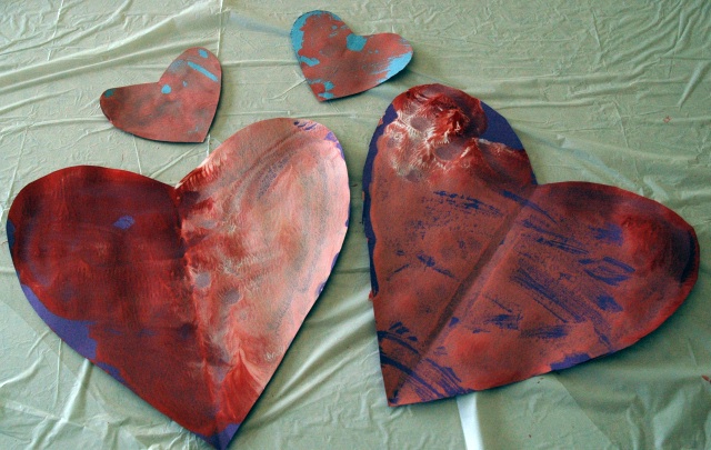 Fingerpaint Heart