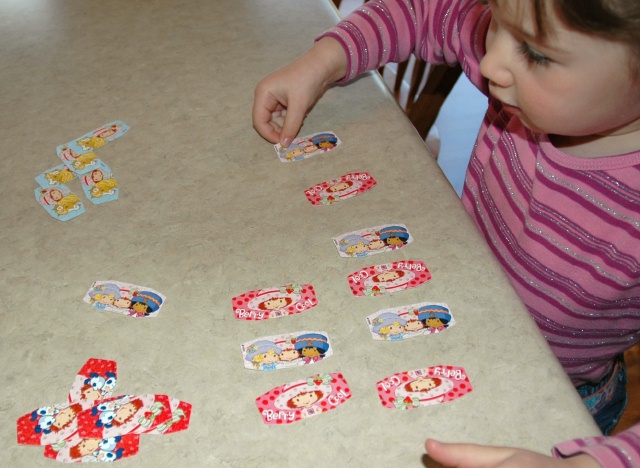 Sorting & Patterning Band-Aids
