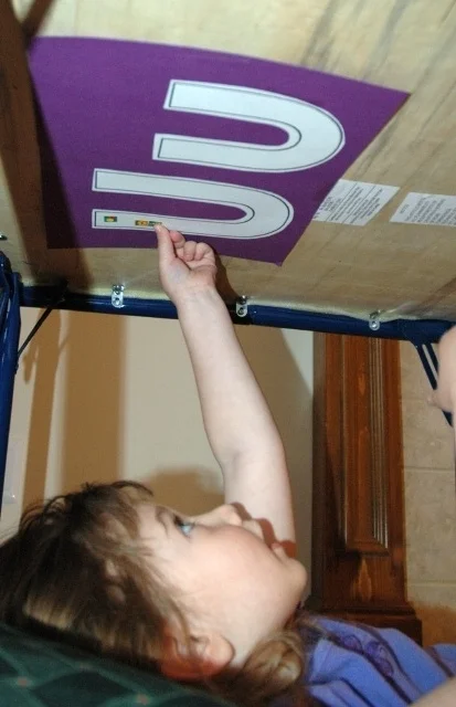 Under the Table Uu Letter Art