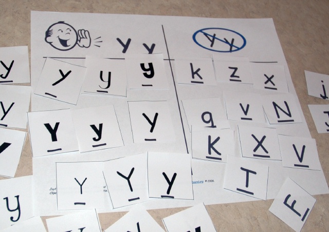 Yy Not Yy Letter Sort