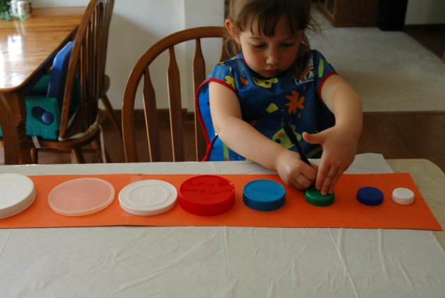 Ordering Lids by Size