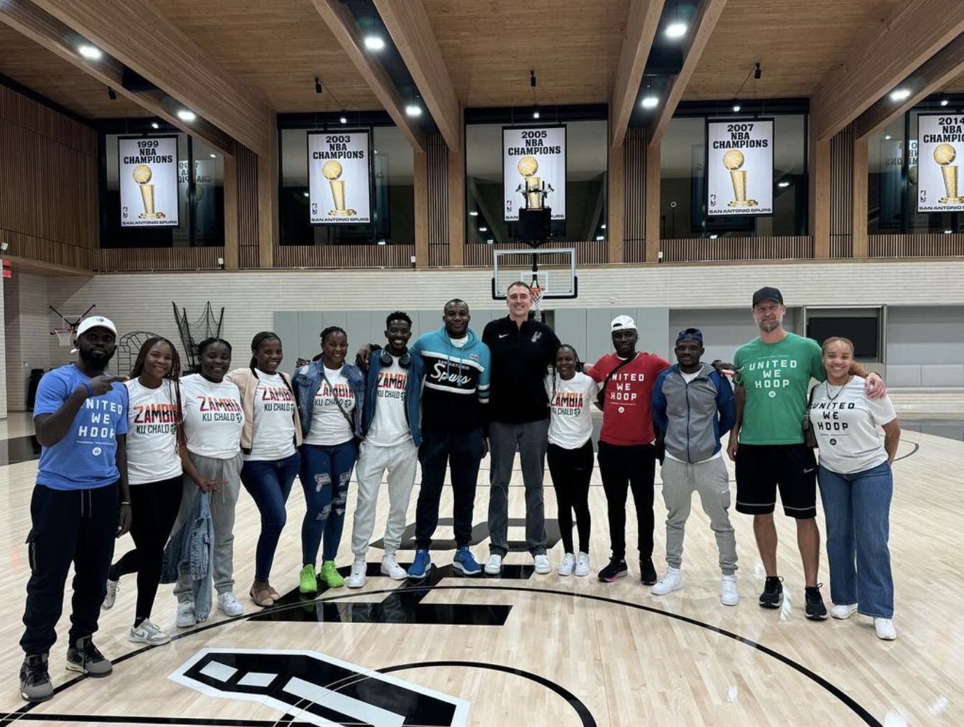 "Changemakers to the court." Zambian youth basketball coaches delegation completes inbound stage of TBE exchange program