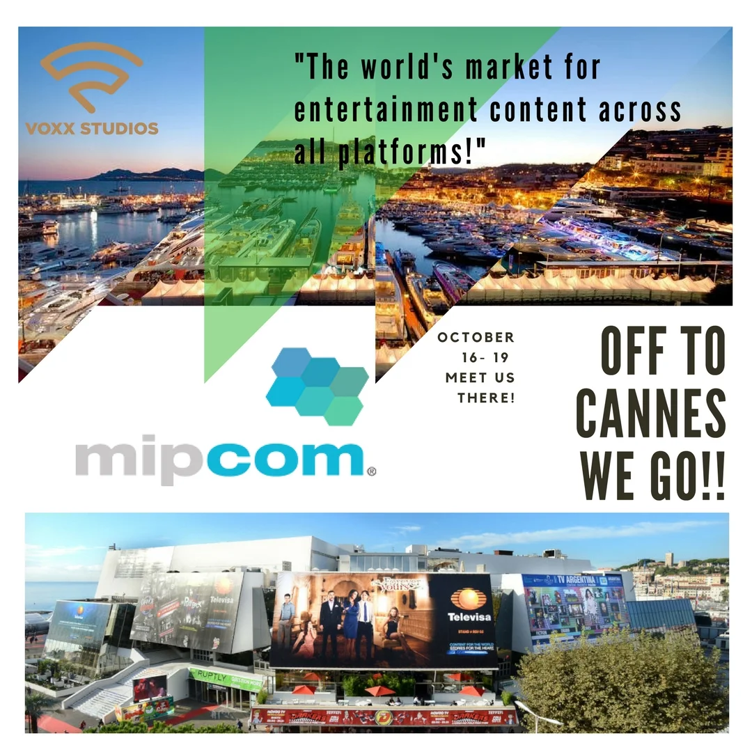  It’s that time a year again, when we go off and hit the markets. Voxx Studios will be at MIPCOM 2017 in Cannes, France from October 16- 19, for our third consecutive year. If you’re looking to lend your stories to some talented voices, go ahead and shoot us an email to book a meeting. We’ve only got a few spots left!