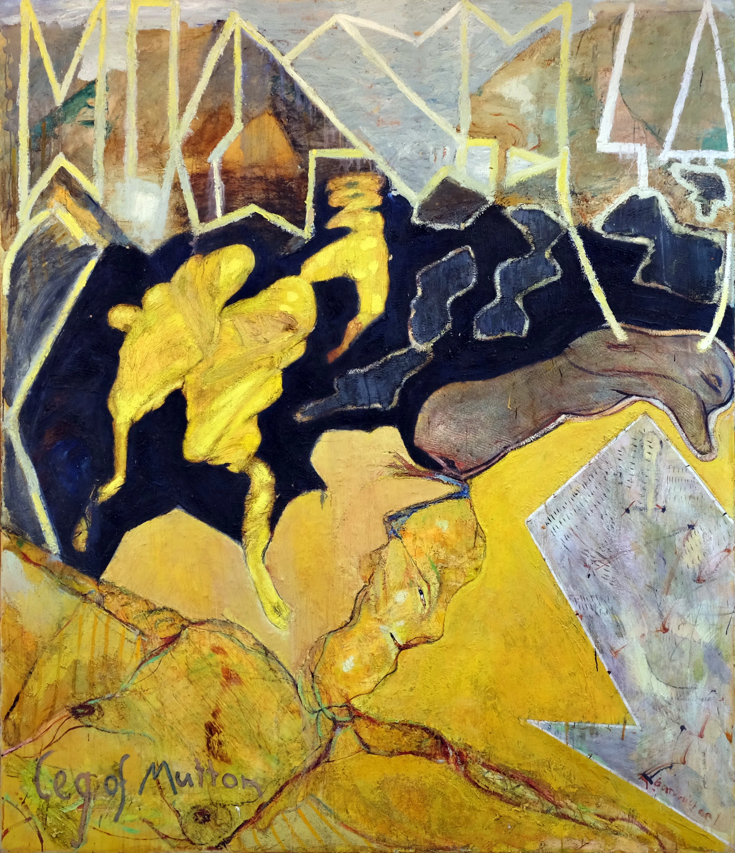  Leg of Mutton(Right side of Family Portrait Triptych) 1983 181cmx215cm 