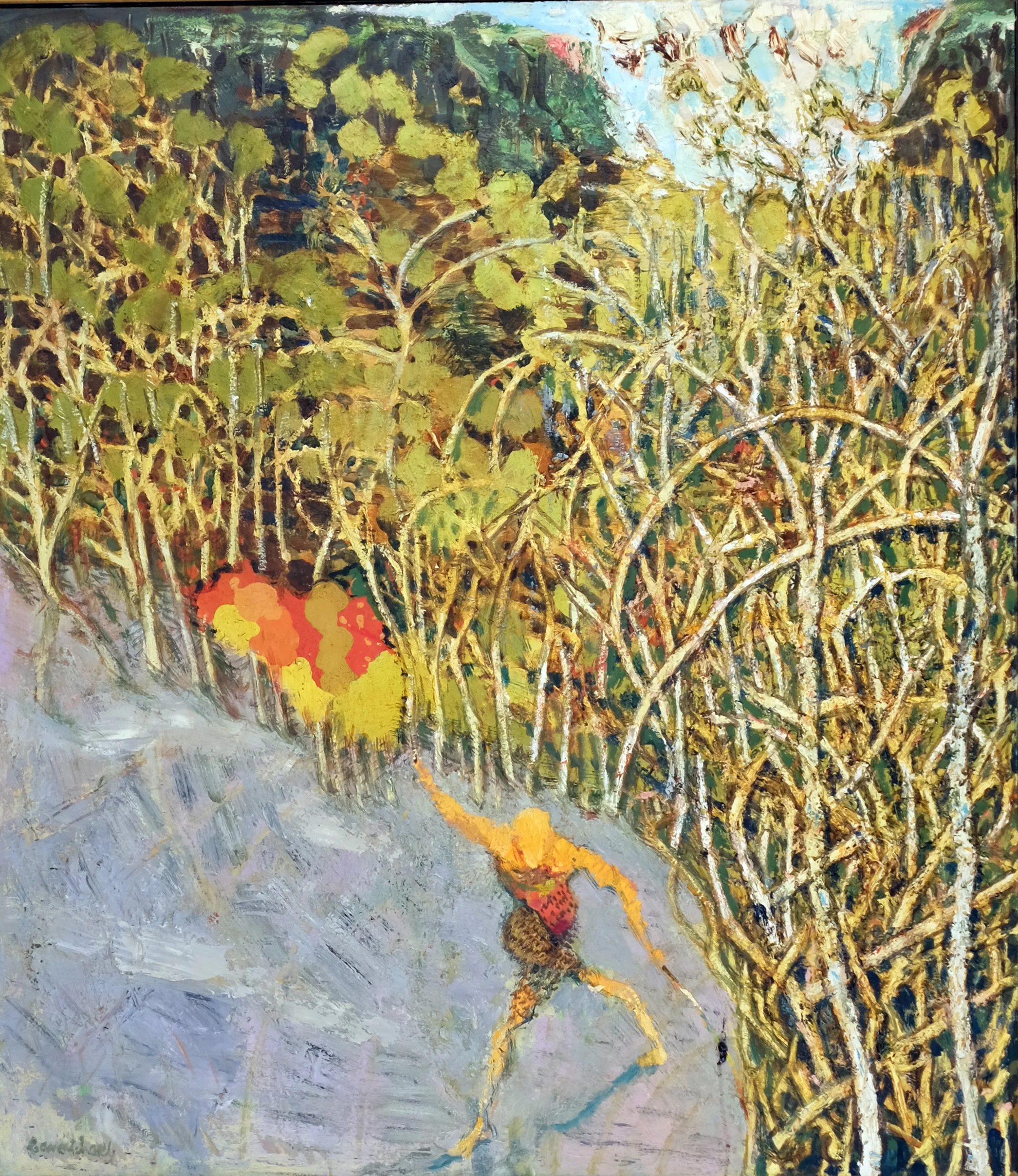  Untitled c. 992 122cmx106cm Oil on Linen 