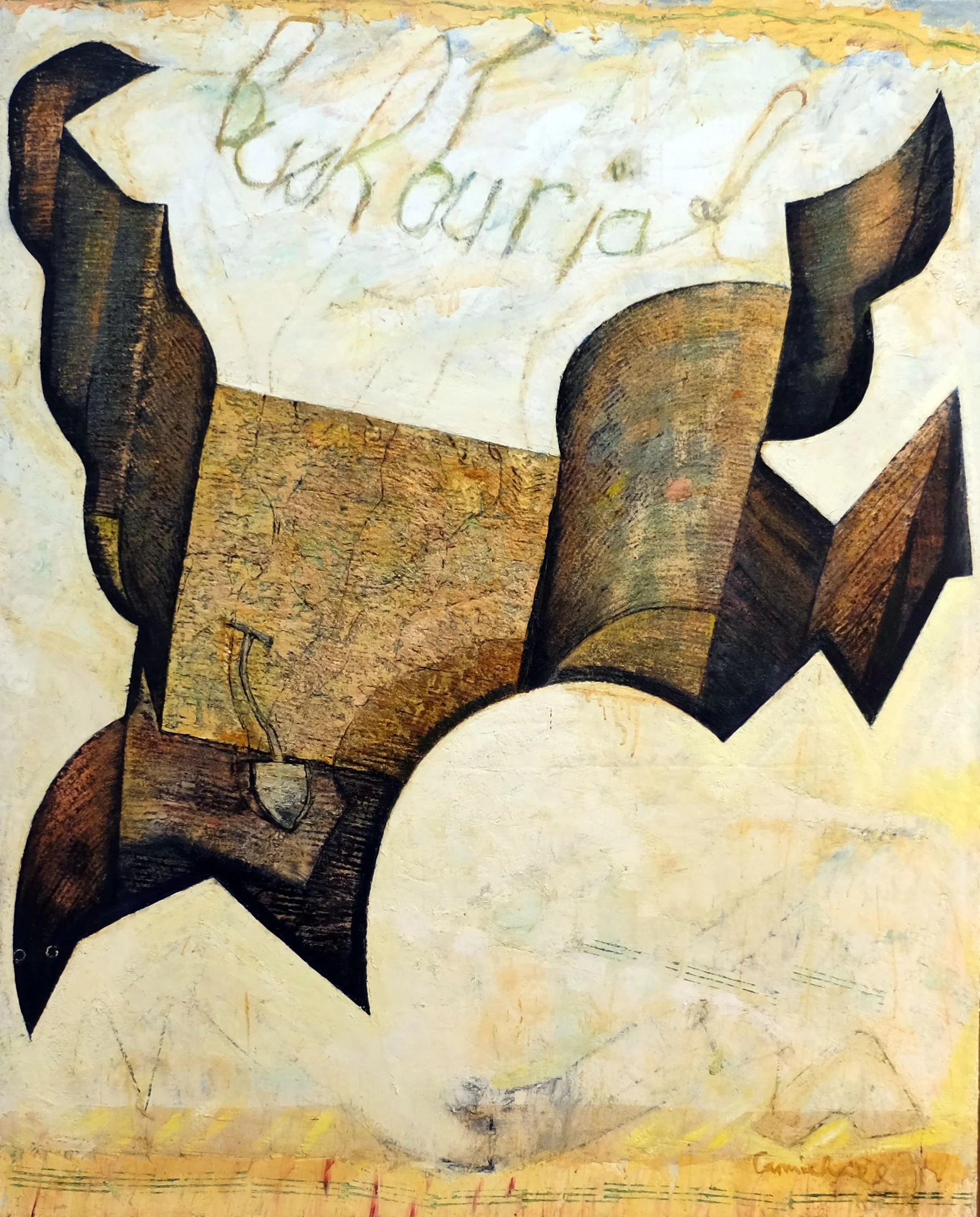  Black Cockatoo 11 1985 152x122cm Oil on Linen 
