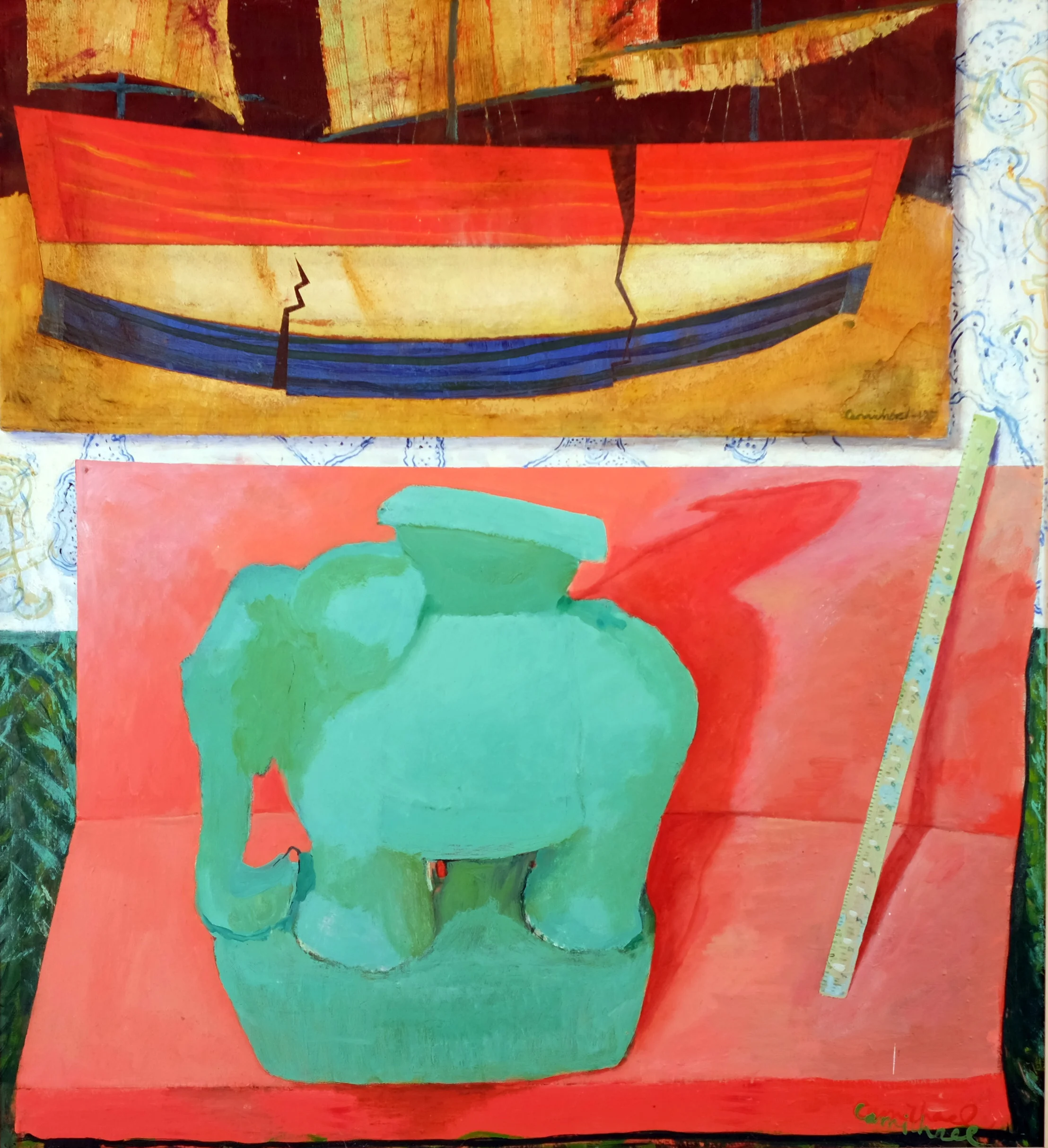  Untitled 124cmx115cm Oil on Linen 