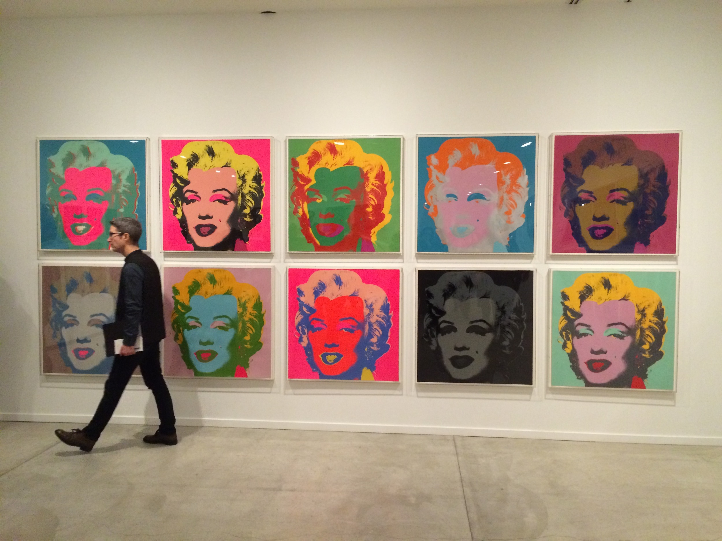 Andy Warhol at MashUp , photo by Helen Wong