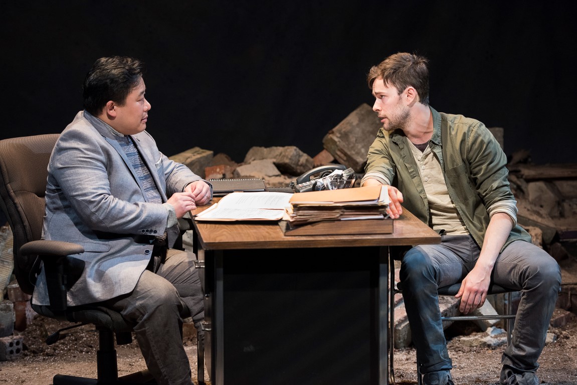 Jovanni Sy (left) and Mike Gill, Photo by Emily Cooper