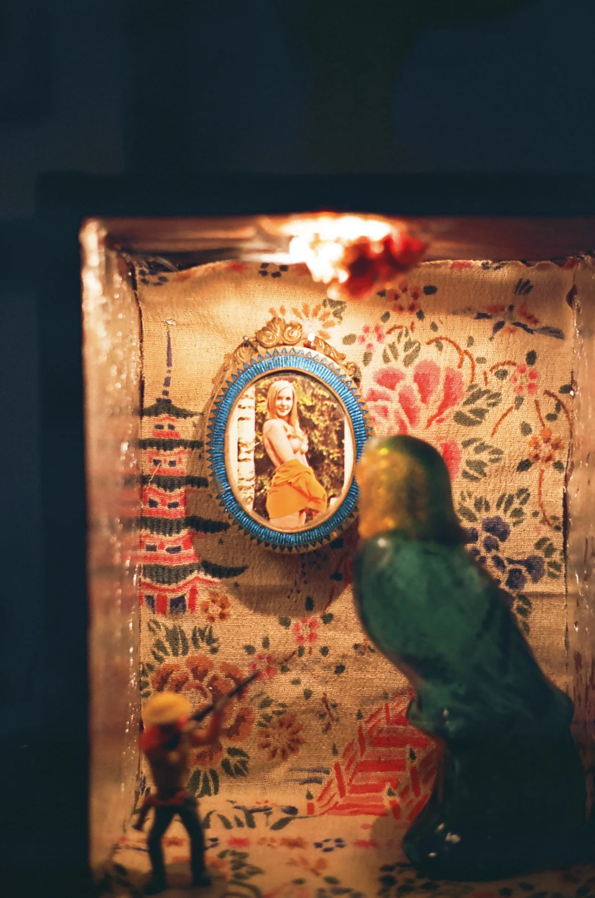 Detail from Welcome Home by Anna MacLellan, photo by Lauren D. Zbarsky.