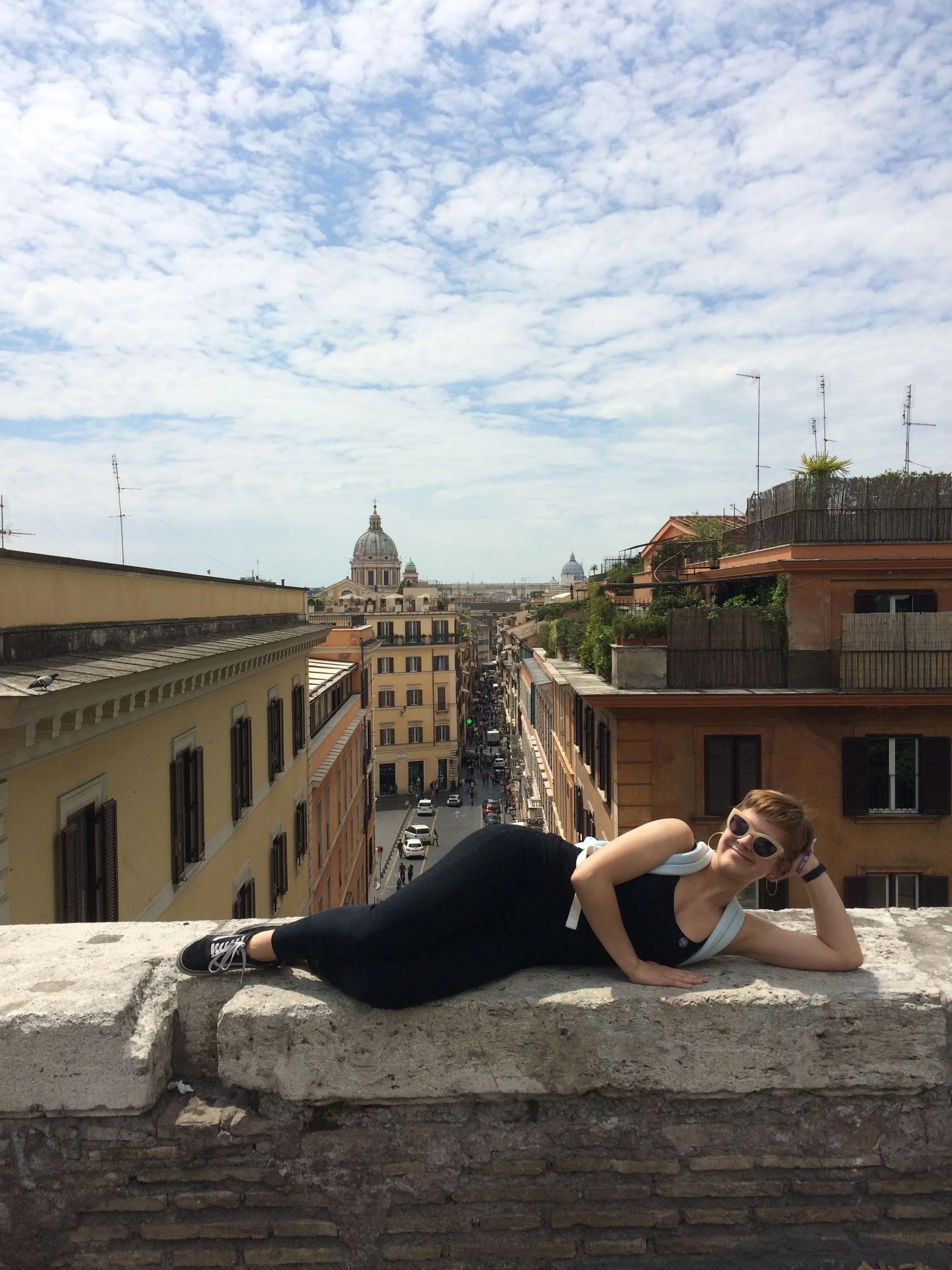 Sarah in Italy