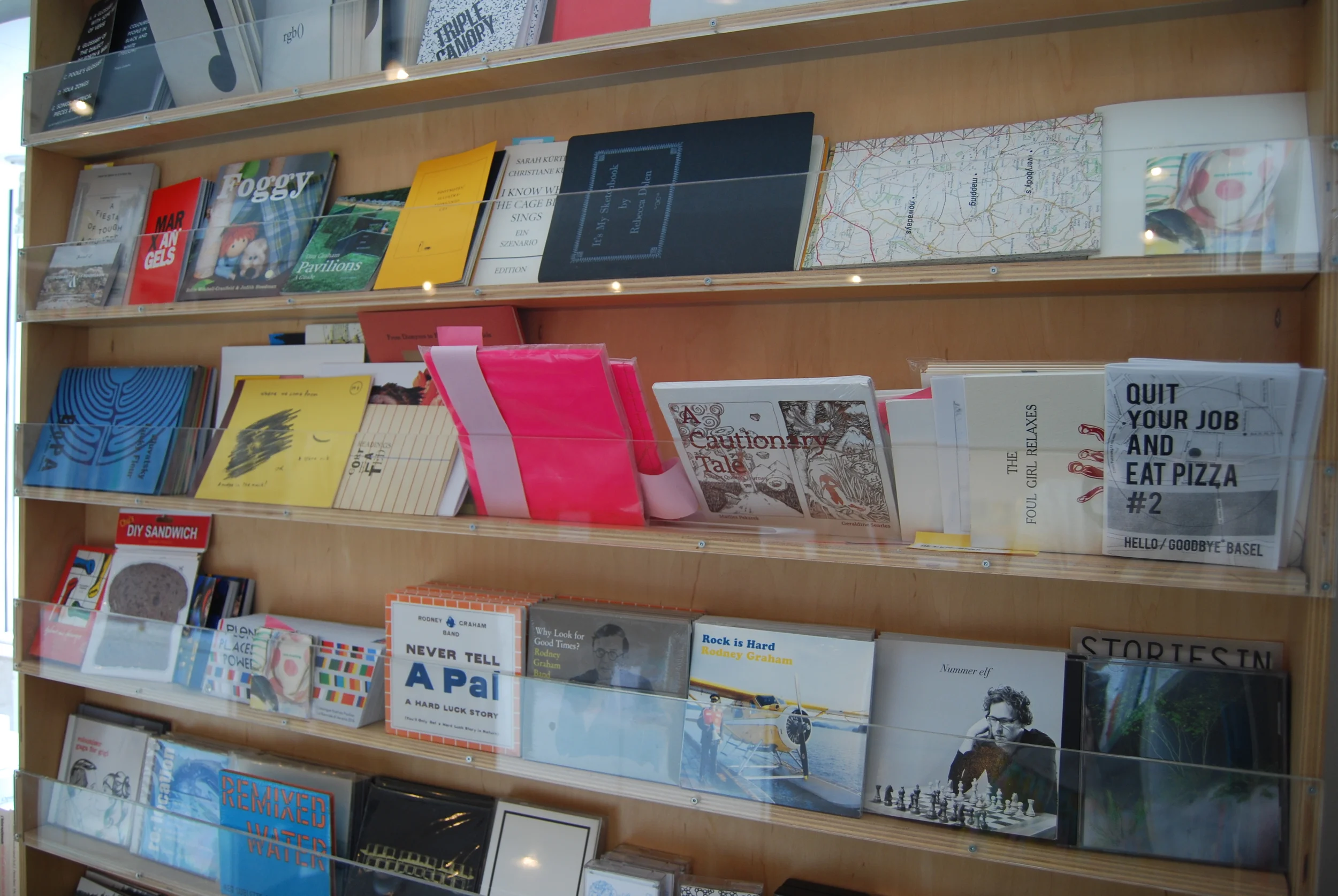 Books on our "to read" list. Photo by Keagan Perlette.