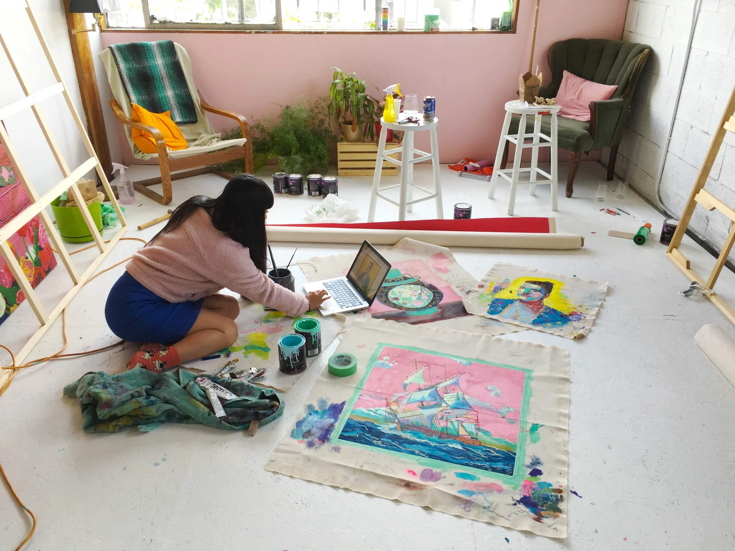 Jane Q Cheng: Studying Andy Dixon at Make